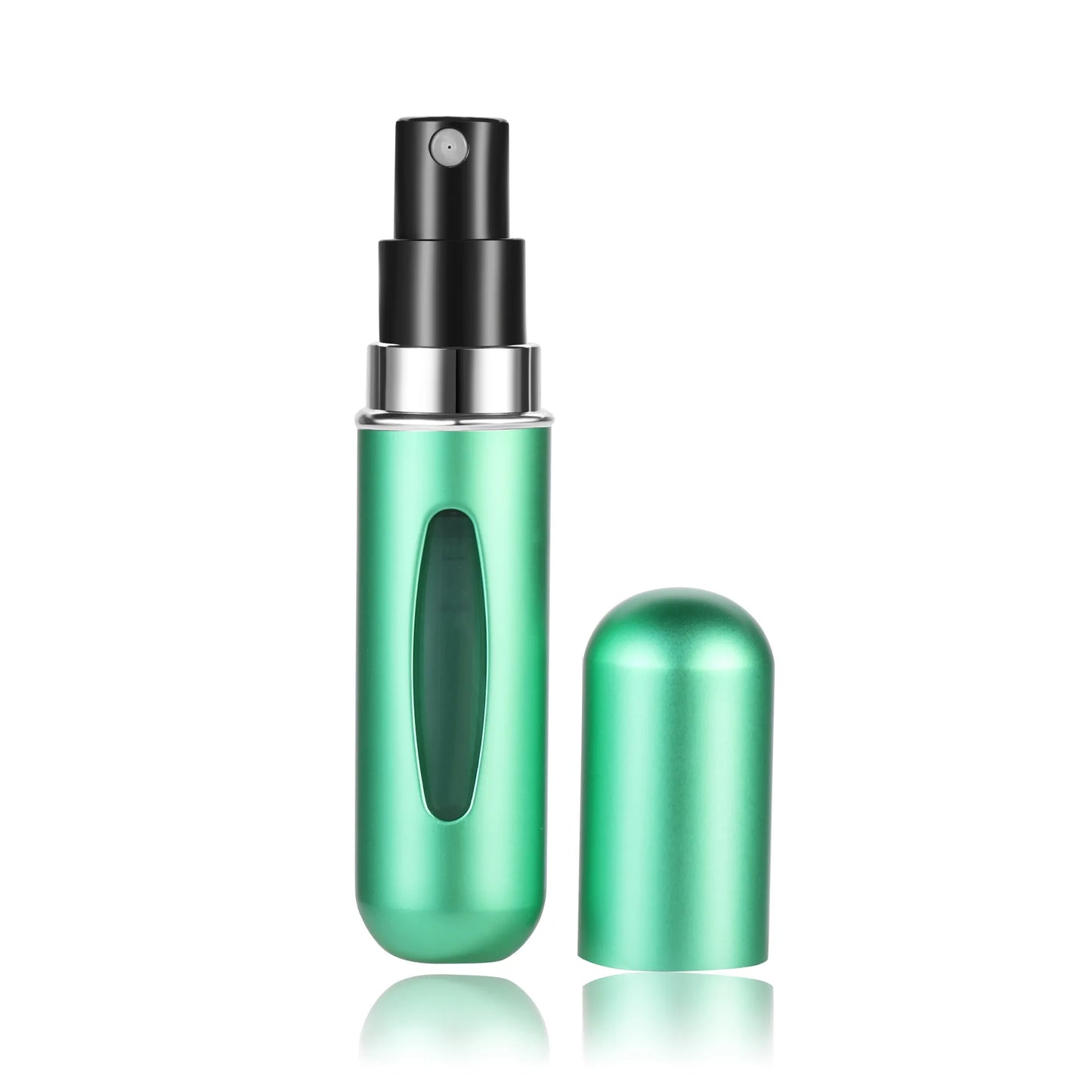 5ml Portable Mini Perfume Refill Bottle - Refillable Spray Atomizer for Travel and Cosmetic Use