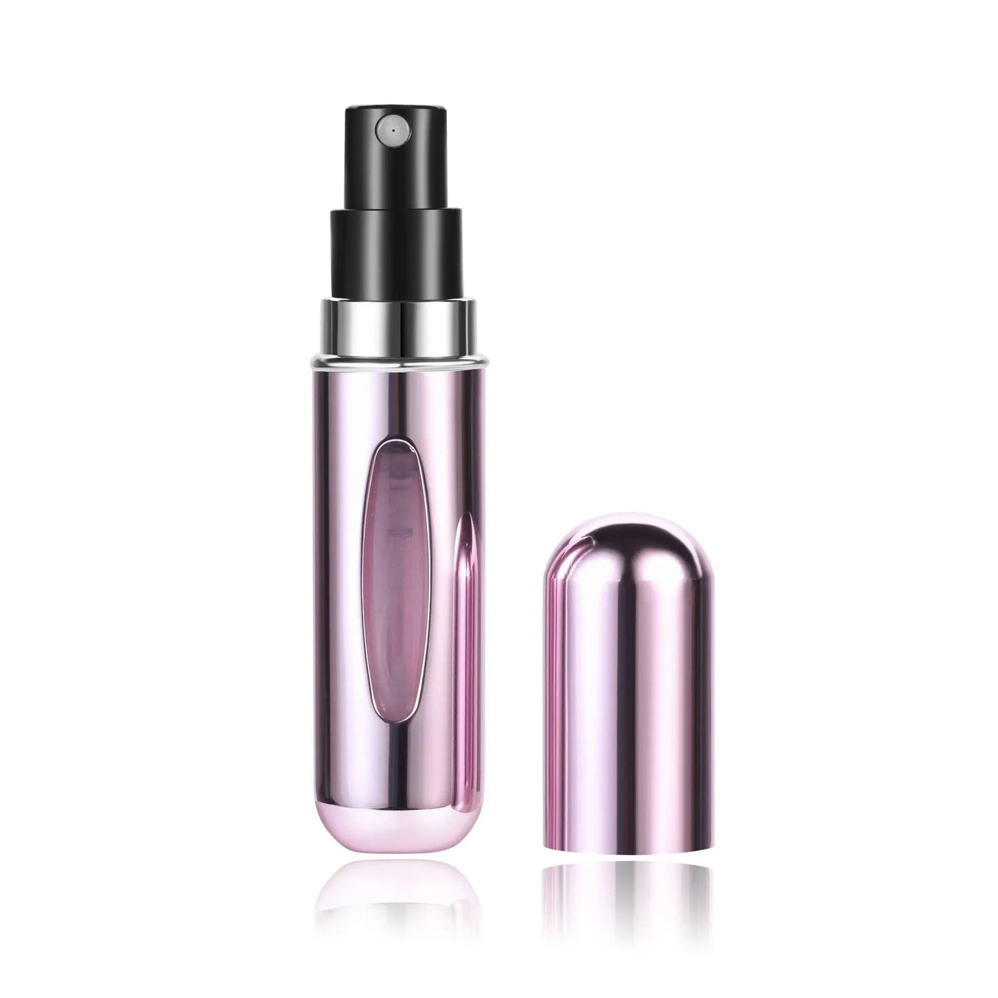 5ml Portable Mini Perfume Refill Bottle - Refillable Spray Atomizer for Travel and Cosmetic Use