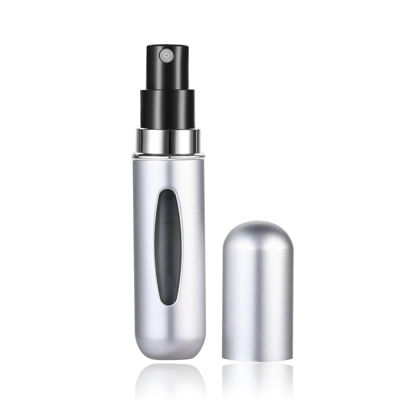 5ml Portable Mini Perfume Refill Bottle - Refillable Spray Atomizer for Travel and Cosmetic Use